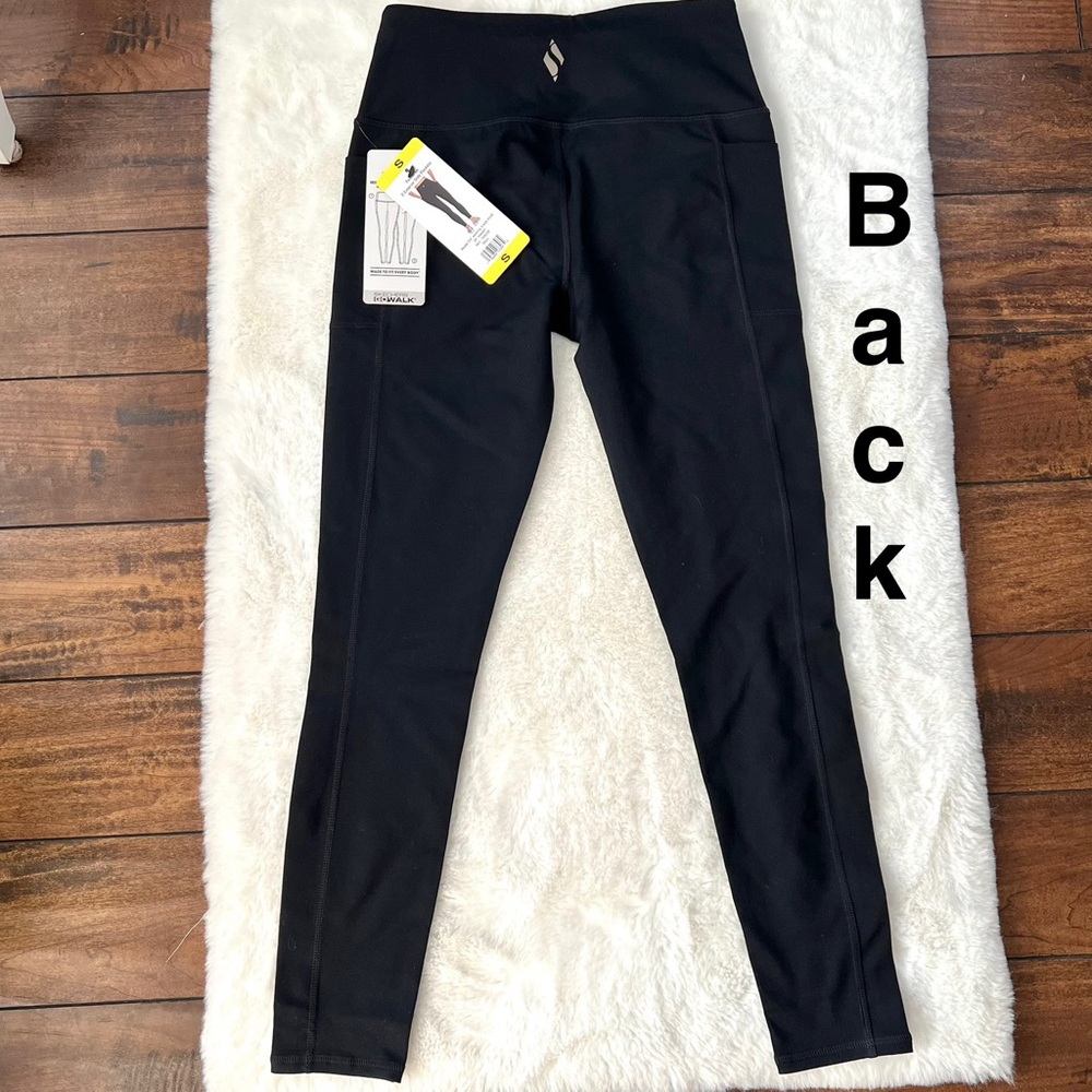 Skechers GoWalk GoFlex High Waisted Leggings Black Size Small NWT - Picture 10 of 15